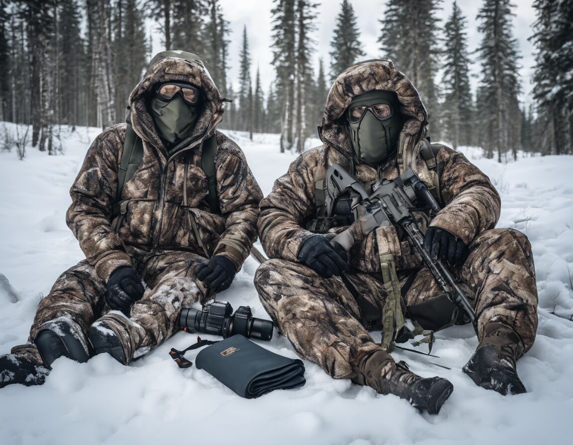 Camouflage Gear for Winter