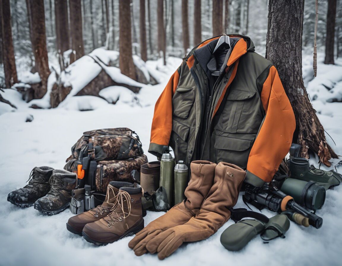 Heated gear for winter hunting