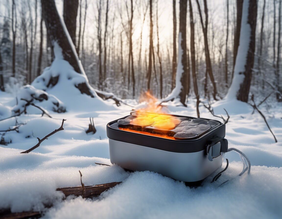 Portable heat sources for winter hunting